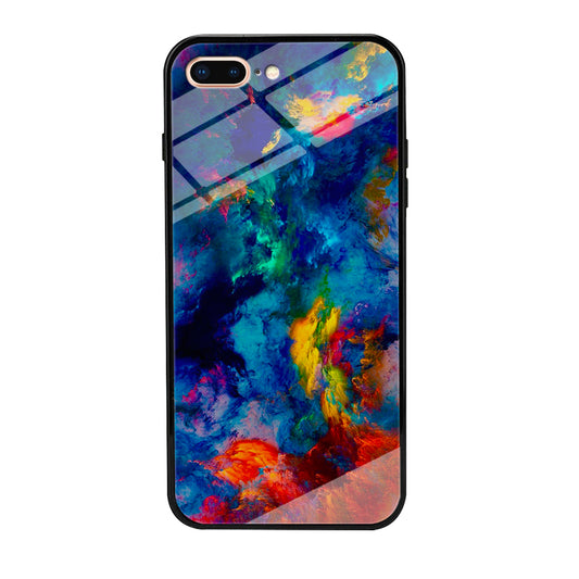 Beautiful Marble Colorful 001 iPhone 8 Plus Case-Phone Case-Tempered Glass Case-Altracase