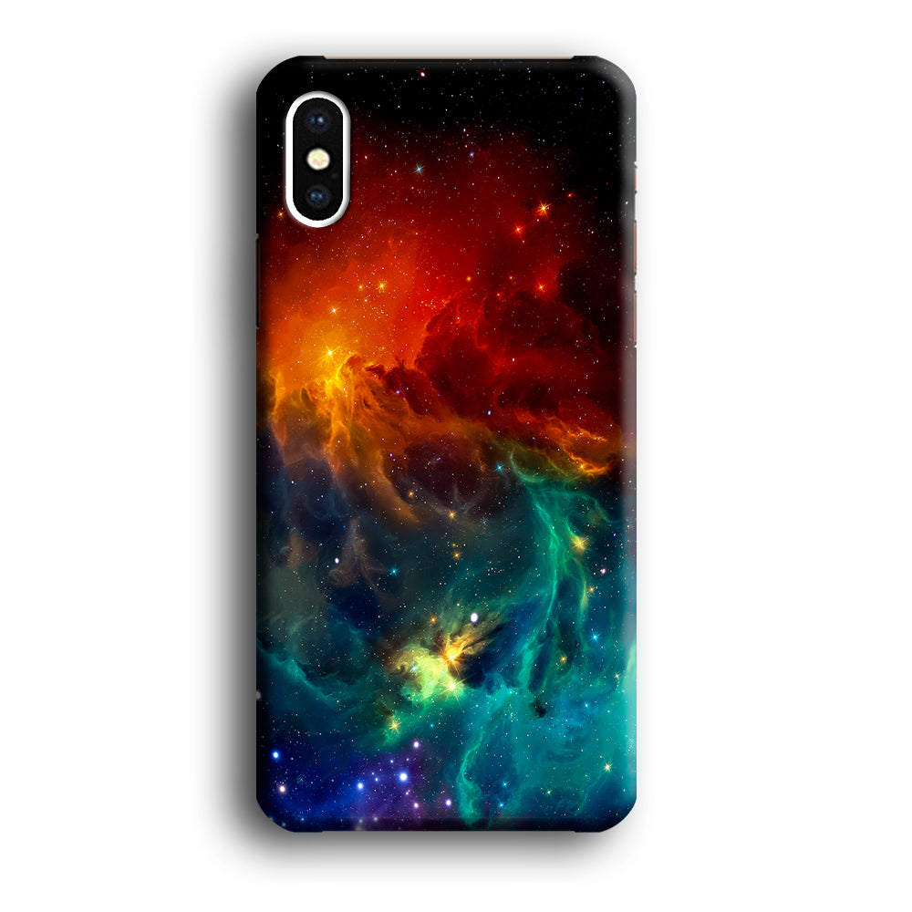Beautiful Space Colorful 001 iPhone Xs Case-Phone Case-3D Case-Altracase
