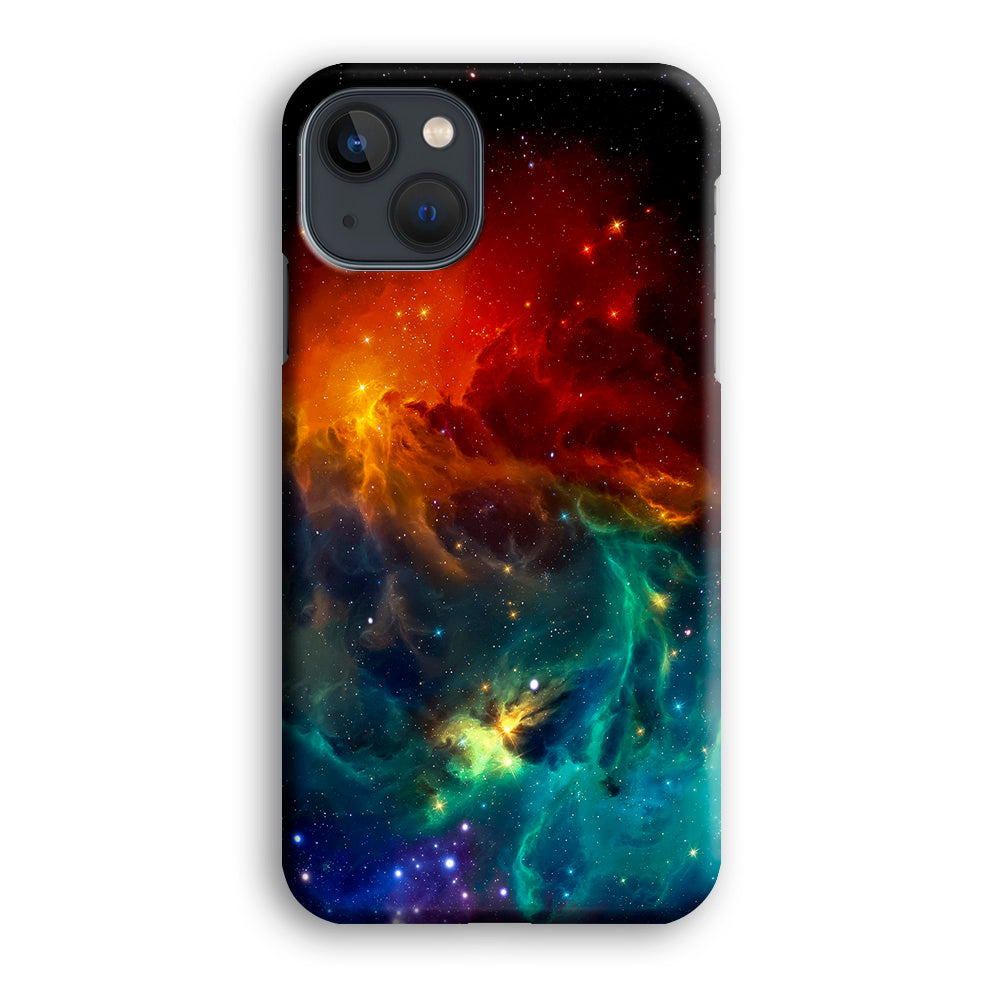Beautiful Space Colorful 001 iPhone 13 Mini Case-Phone Case-3D Case-Altracase