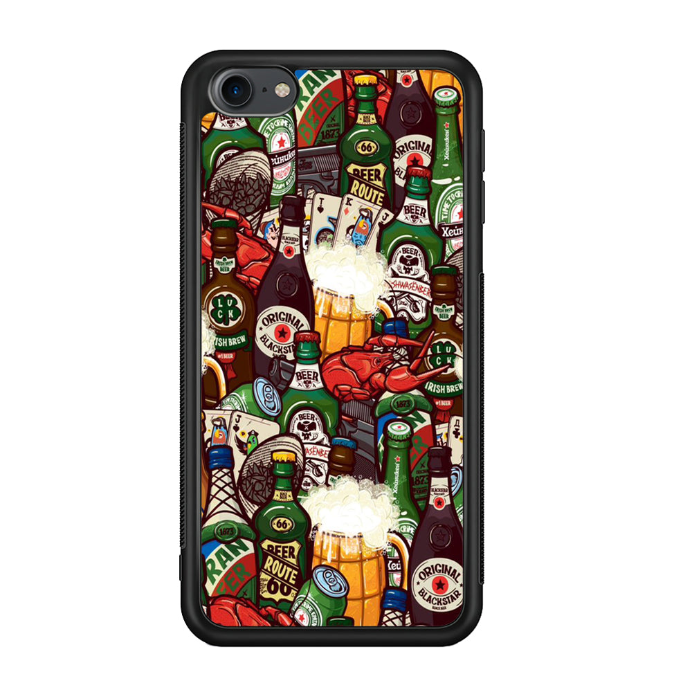 Beer Bottle Art iPod Touch 6 Case