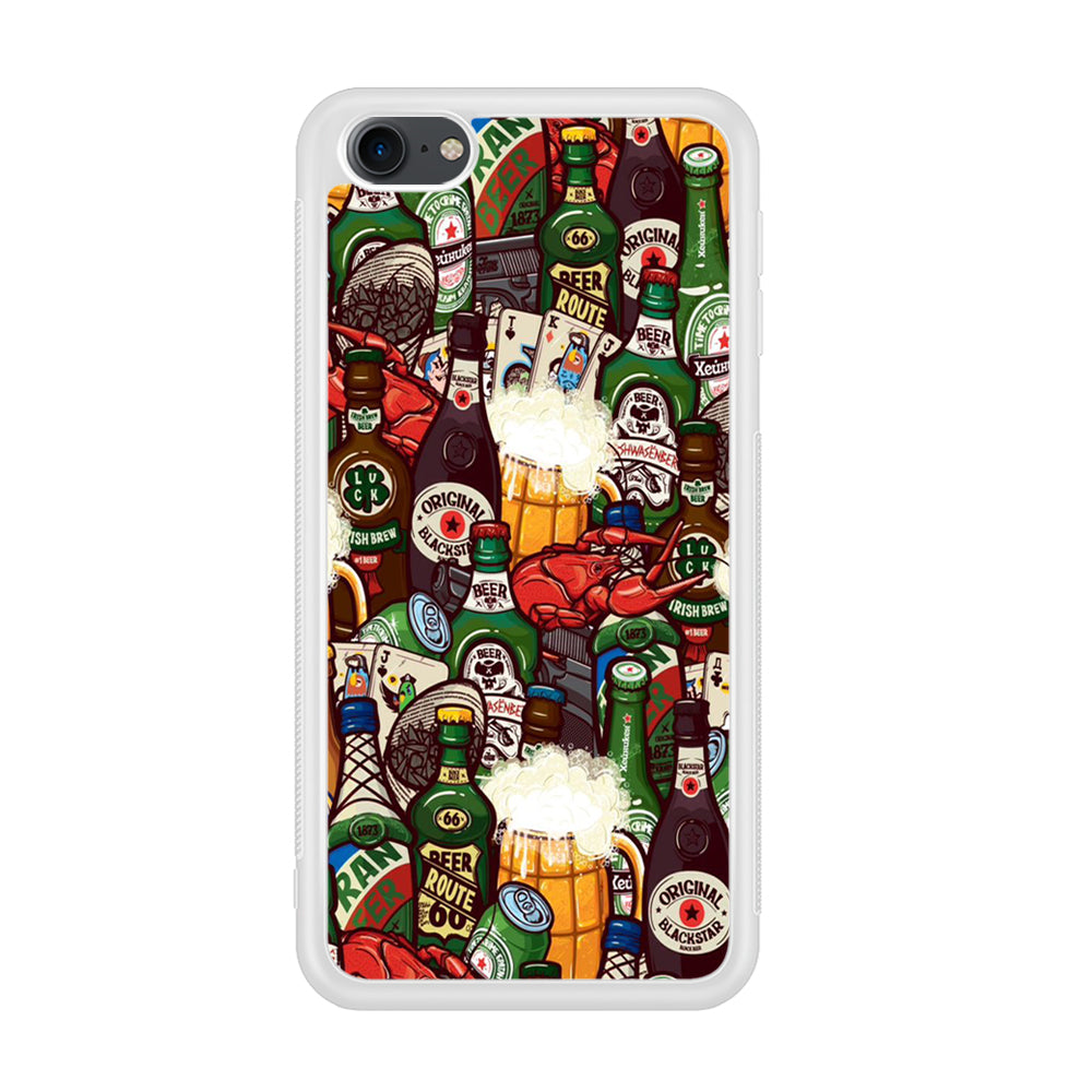 Beer Bottle Art iPod Touch 6 Case