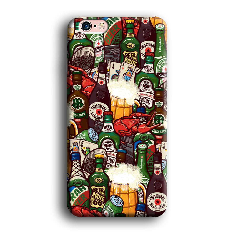 Beer Bottle Art iPhone 6 Plus | 6s Plus Case