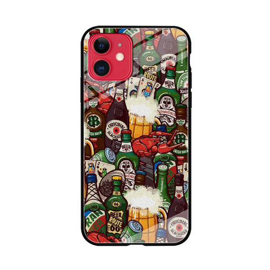 Beer Bottle Art iPhone 11 Case