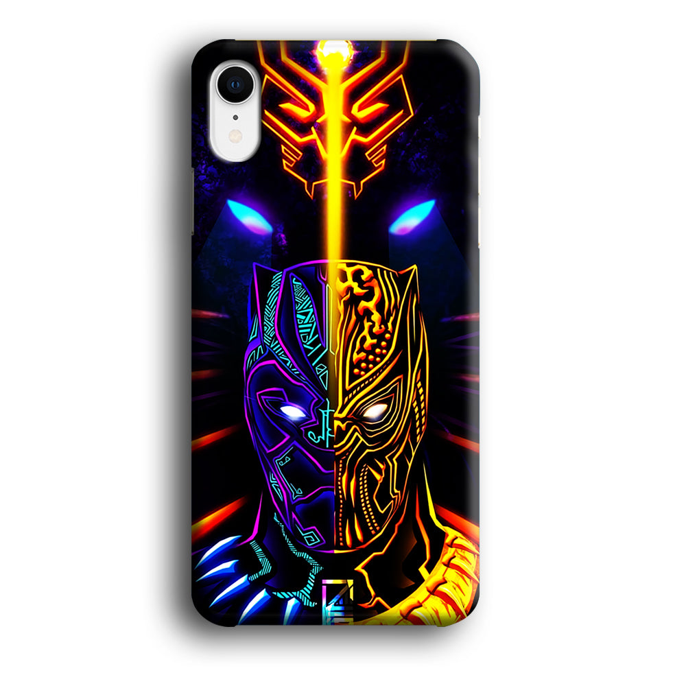 Black Panther And Golden Jaguar iPhone XR Case