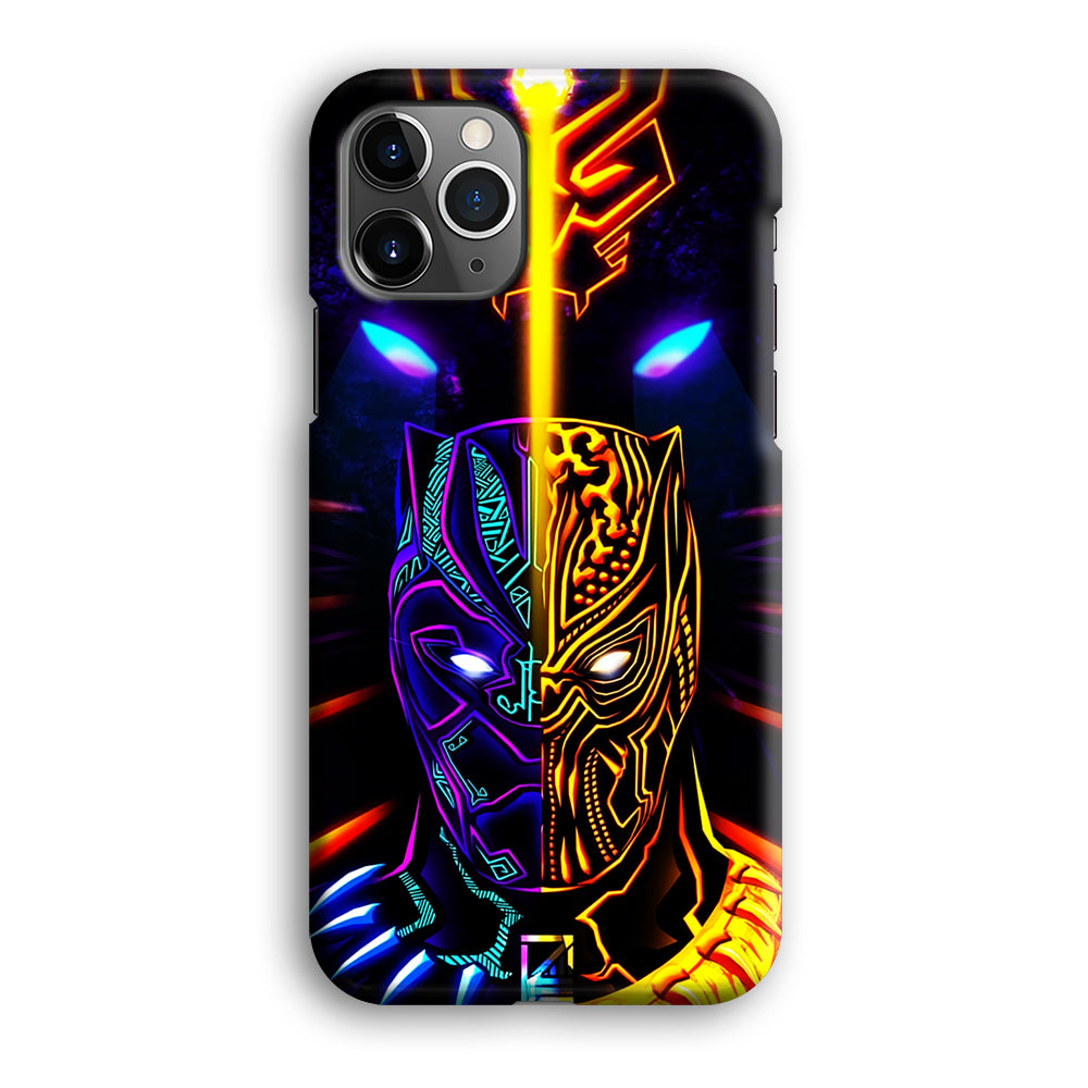 Black Panther And Golden Jaguar iPhone 12 Pro Case