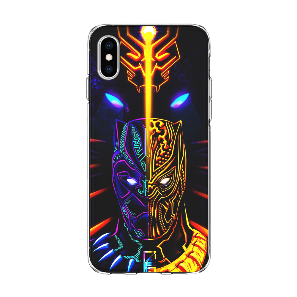 Black Panther And Golden Jaguar iPhone Xs Case