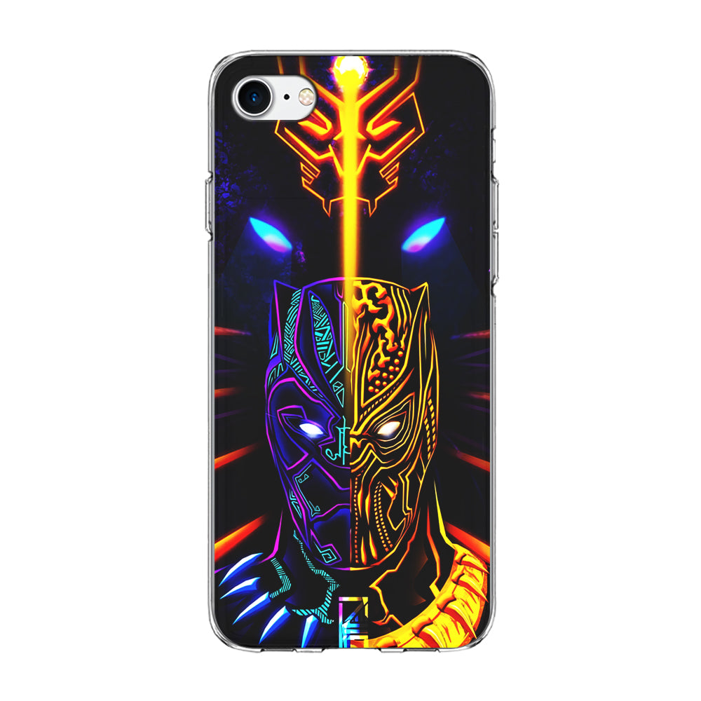 Black Panther And Golden Jaguar iPhone SE 3 2022 Case