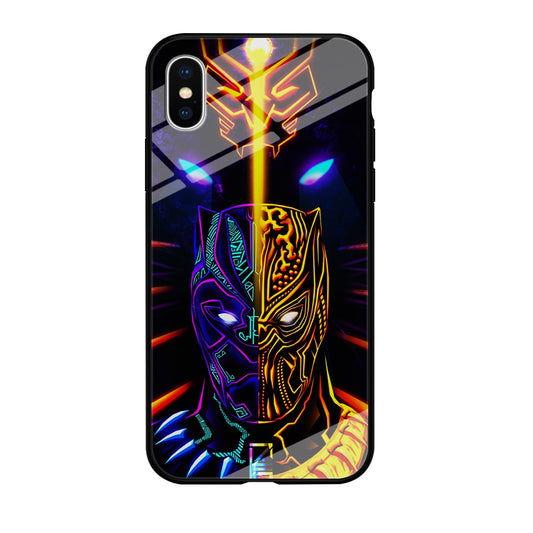 Black Panther And Golden Jaguar iPhone X Case