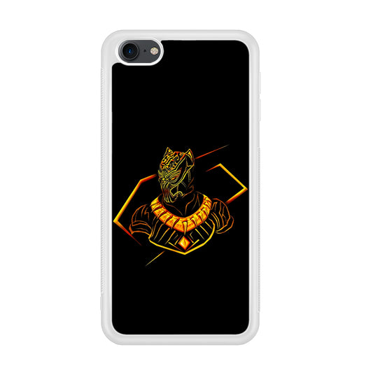 Black Panther Golden Art iPod Touch 6 Case