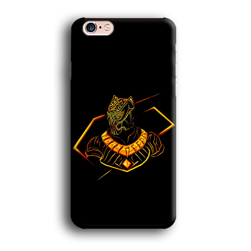 Black Panther Golden Art iPhone 6 | 6s Case