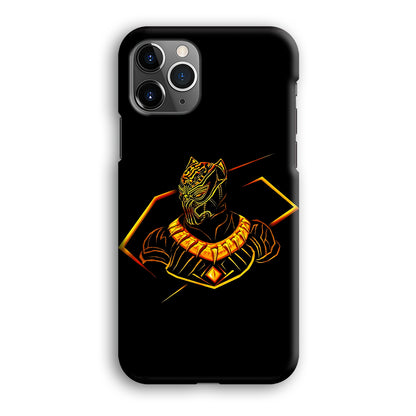 Black Panther Golden Art iPhone 12 Pro Case