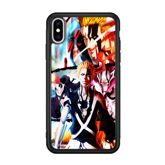 Bleach Ichigo Kurosaki Collage iPhone X Case