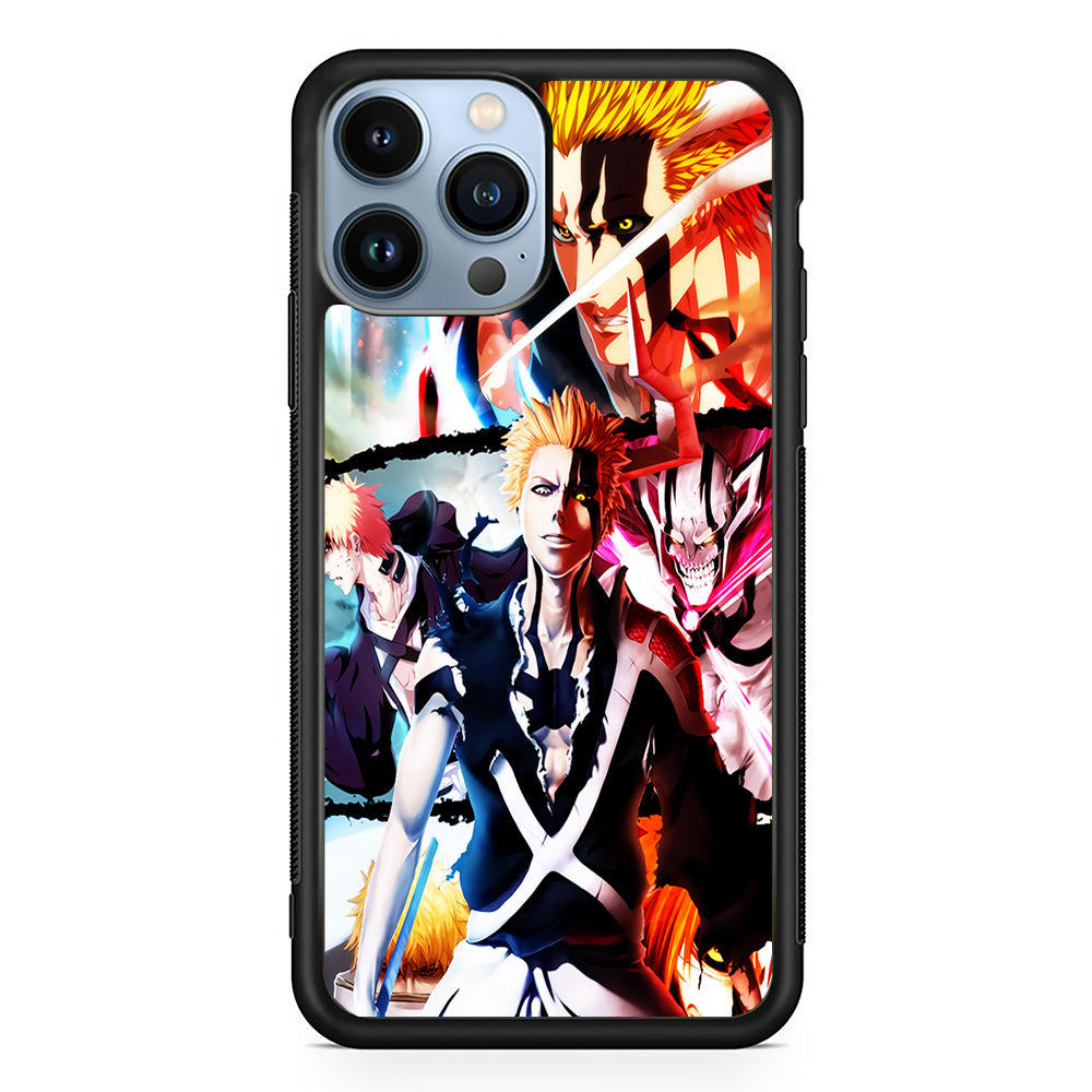 Bleach Ichigo Kurosaki Collage iPhone 14 Pro Max Case
