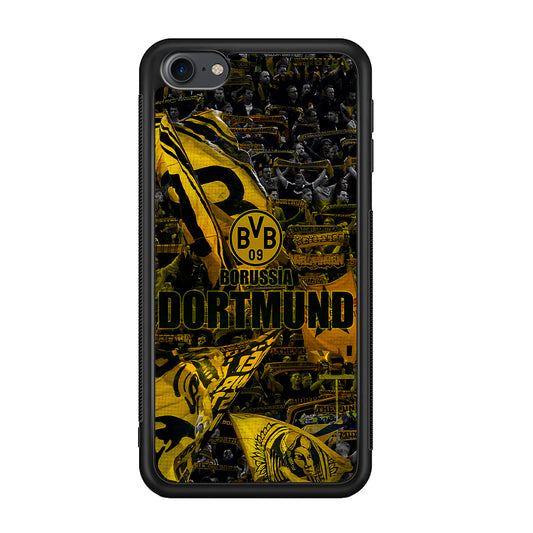 Borussia Dortmund Die Borussen iPod Touch 6 Case-Phone Case-Rubber White (2D Case)-Altracase