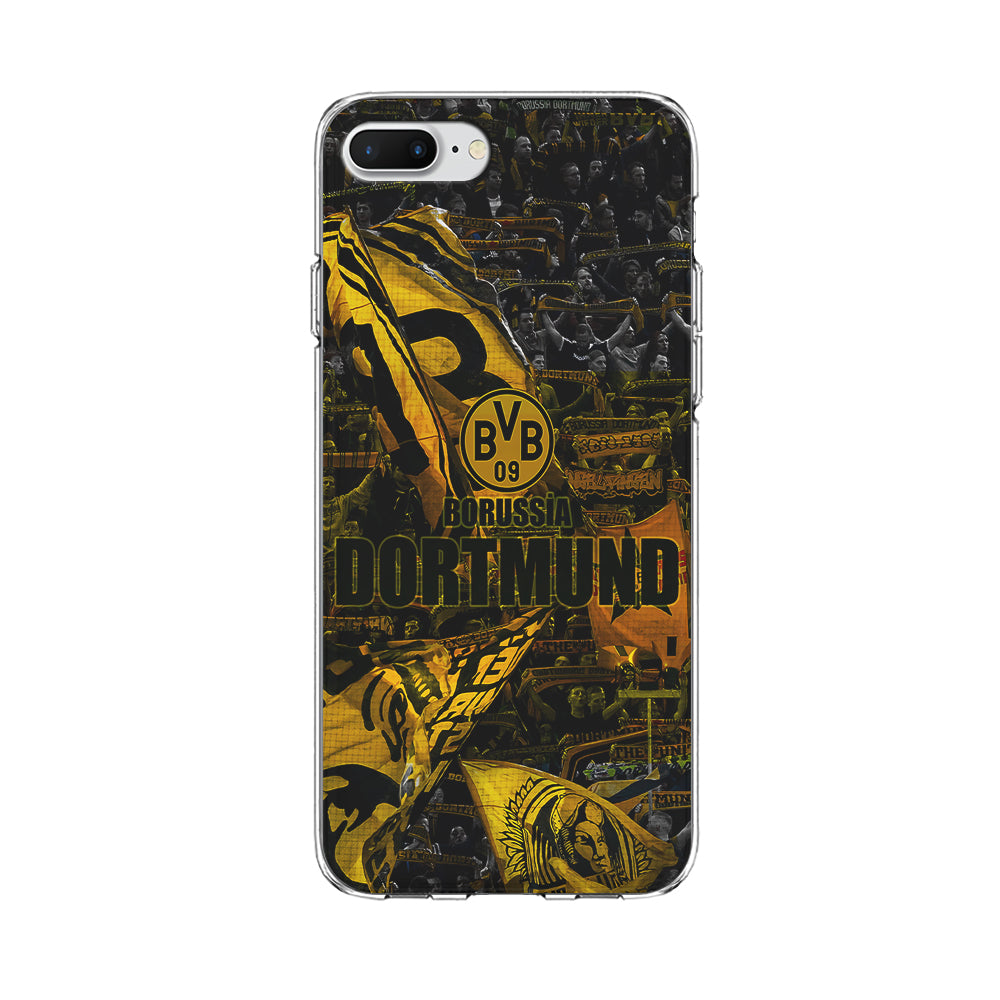 Borussia Dortmund Die Borussen iPhone 8 Plus Case-Phone Case-Clear Soft Case-Altracase