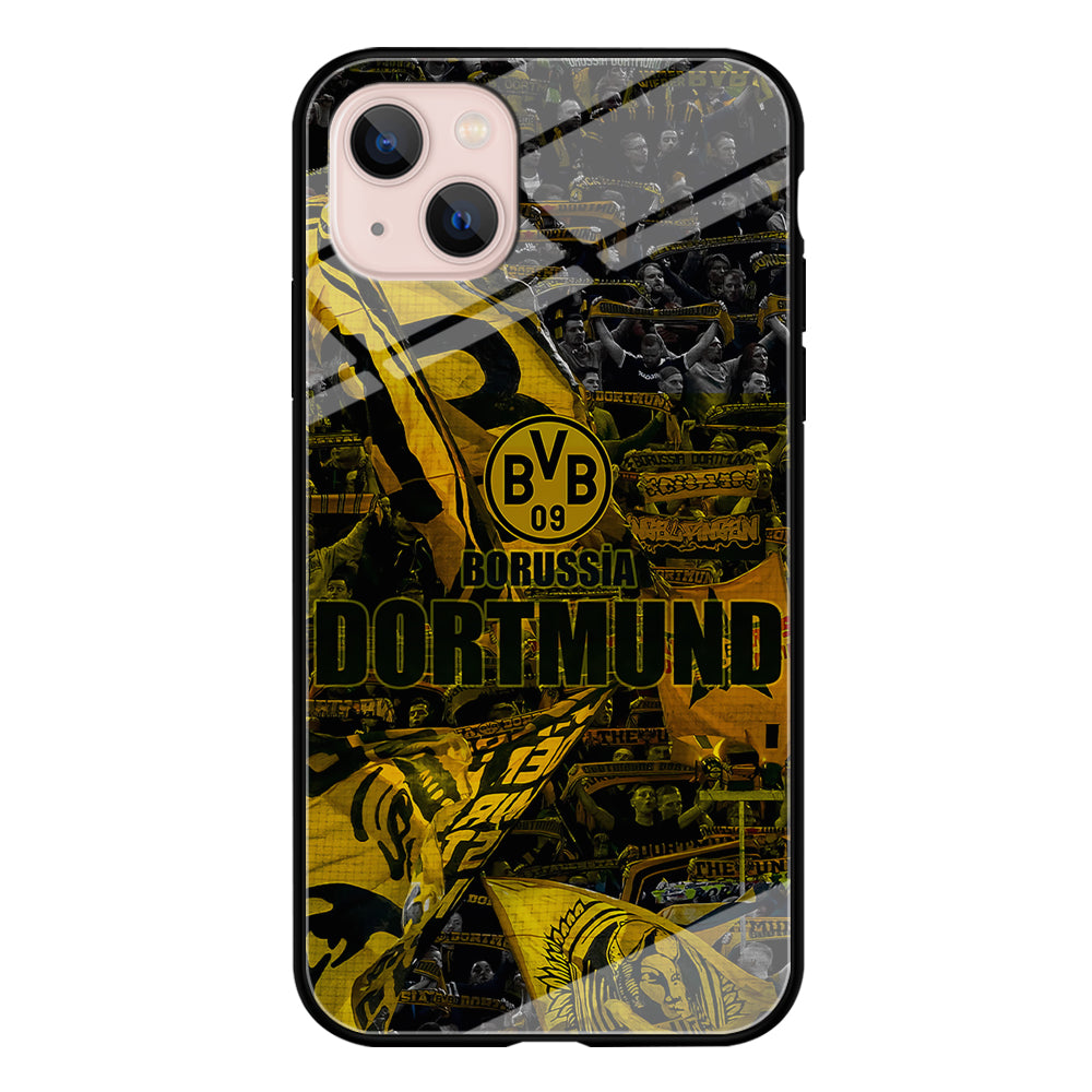 Borussia Dortmund Die Borussen iPhone 13 Mini Case-Phone Case-Tempered Glass Case-Altracase