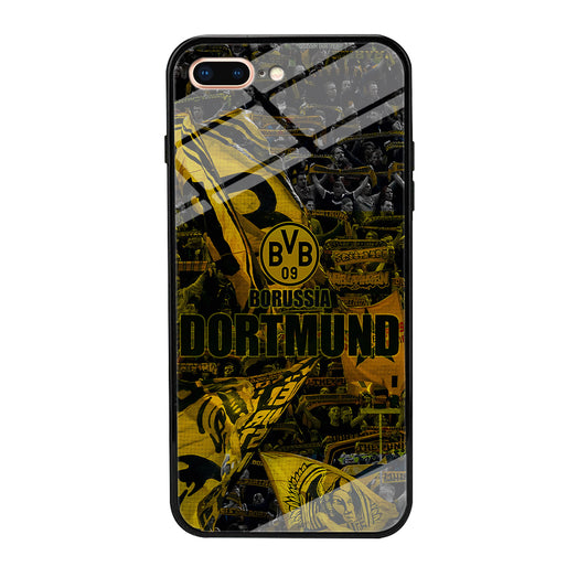 Borussia Dortmund Die Borussen iPhone 8 Plus Case-Phone Case-Tempered Glass Case-Altracase