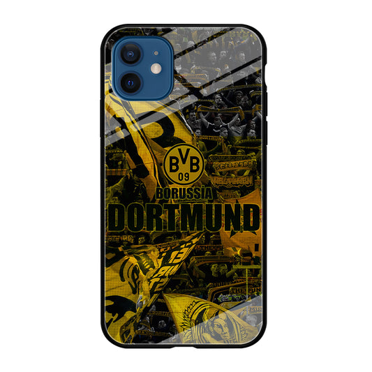 Borussia Dortmund Die Borussen iPhone 12 Mini Case-Phone Case-Tempered Glass Case-Altracase