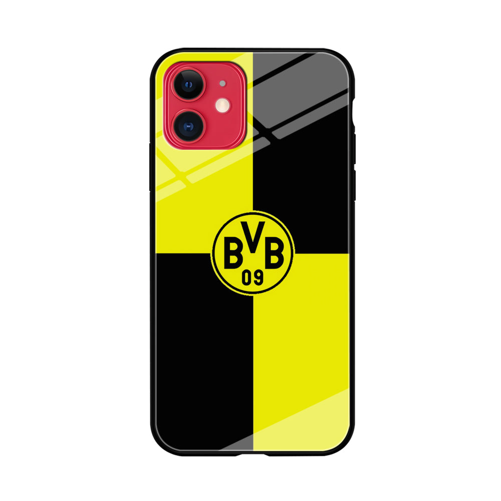 Borussia Dortmund Logo Club iPhone 11 Case-Phone Case-Tempered Glass Case-Altracase