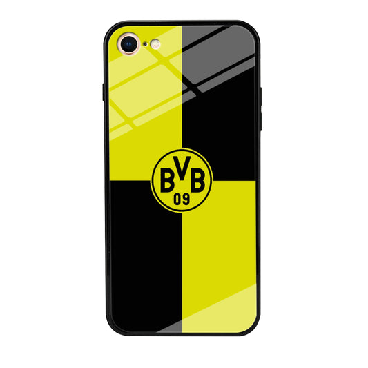 Borussia Dortmund Logo Club iPhone 7 Case-Phone Case-Tempered Glass Case-Altracase