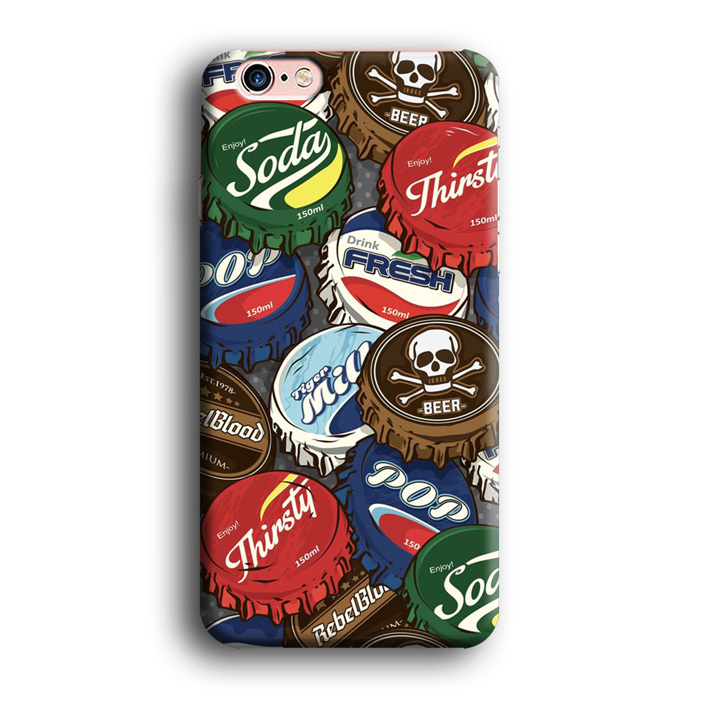 Bottle Cap Doodle iPhone 6 | 6s Case