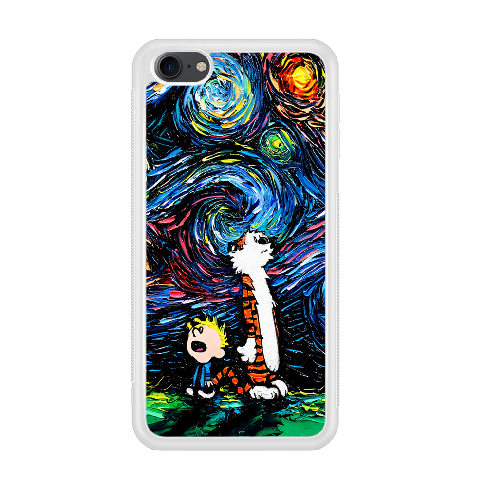 Calvin and Hobbes Starry Nigh iPod Touch 6 Case