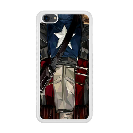 Captain America Costume Suit iPod Touch 6 Case