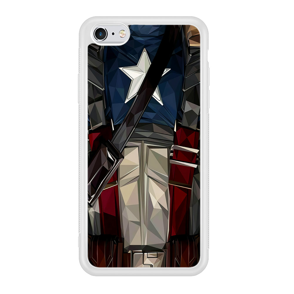 Captain America Costume Suit iPhone 6 | 6s Case