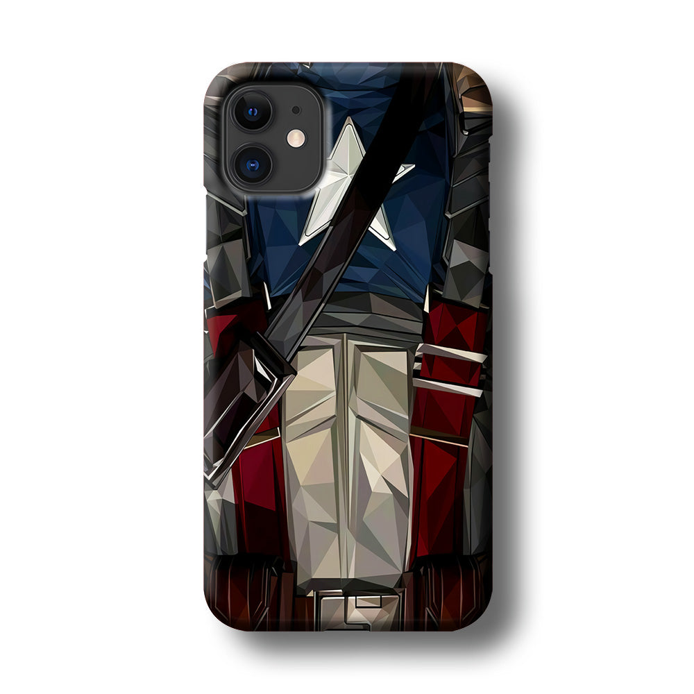 Captain America Costume Suit iPhone 11 Case