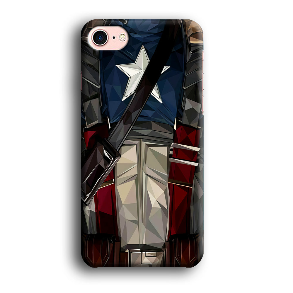 Captain America Costume Suit iPhone 7 Case