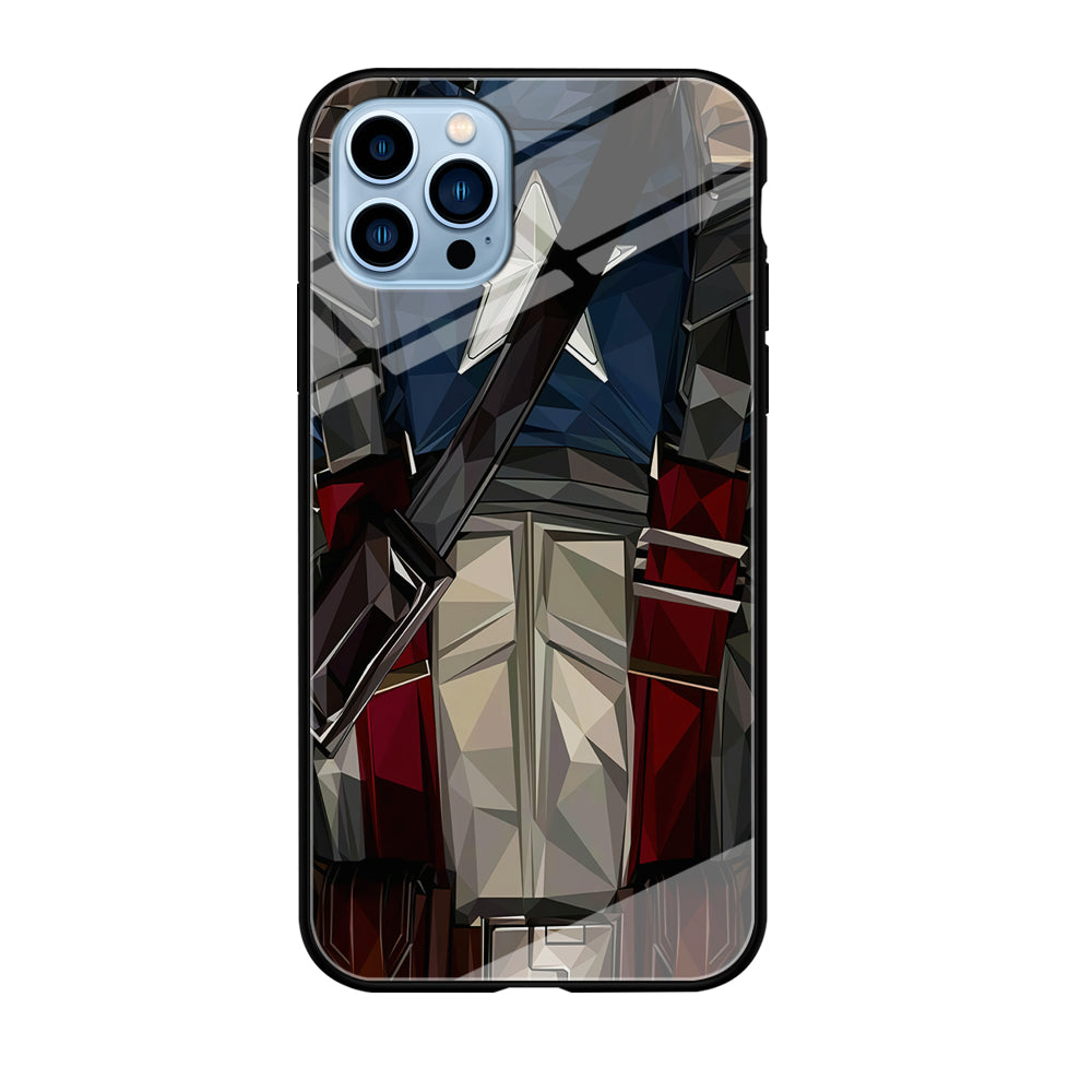 Captain America Costume Suit iPhone 12 Pro Case