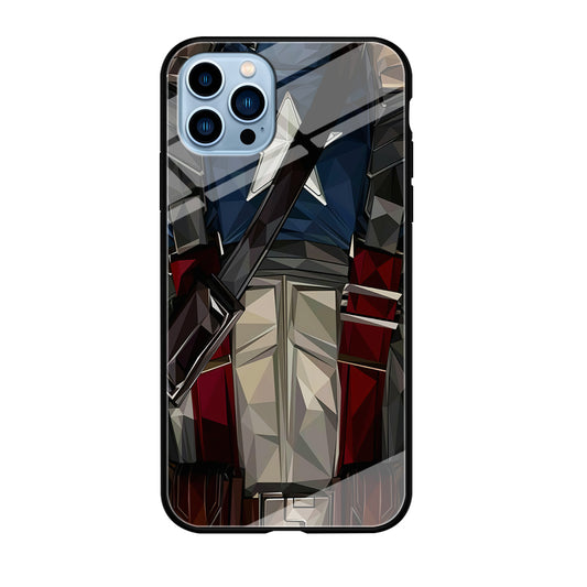 Captain America Costume Suit iPhone 12 Pro Max Case