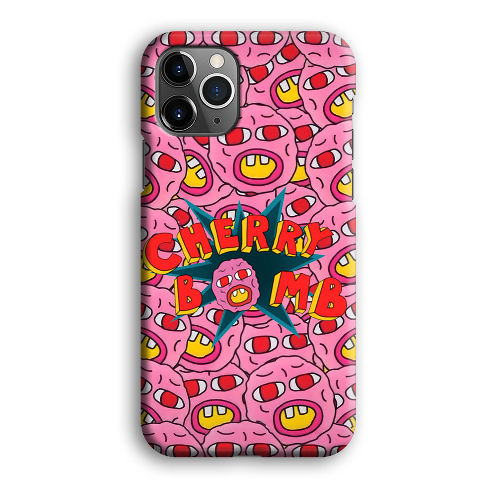 Cherry Bomb Face Sticker iPhone 12 Pro Case