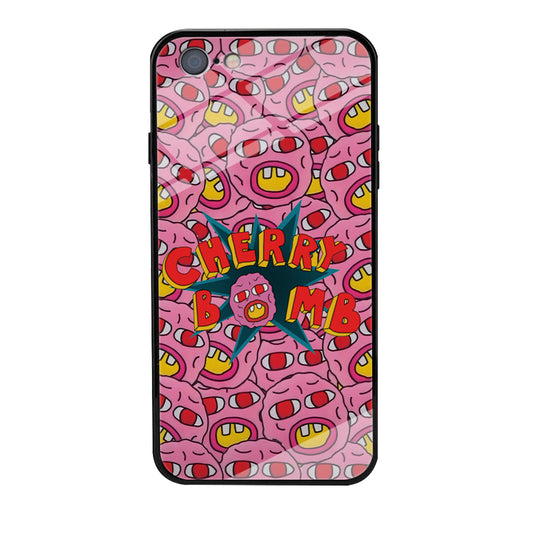 Cherry Bomb Face Sticker iPhone 6 Plus | 6s Plus Case