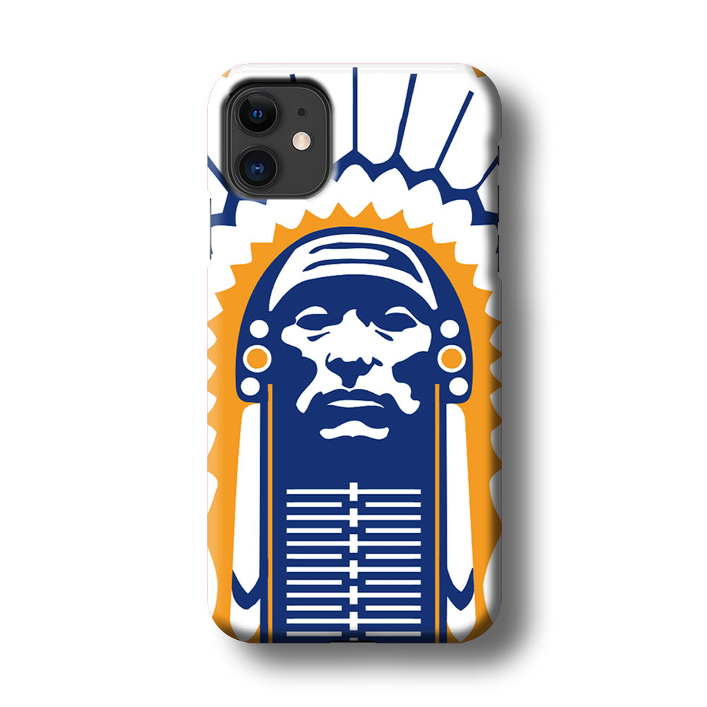 Chief Illiniwek Illinois iPhone 11 Case