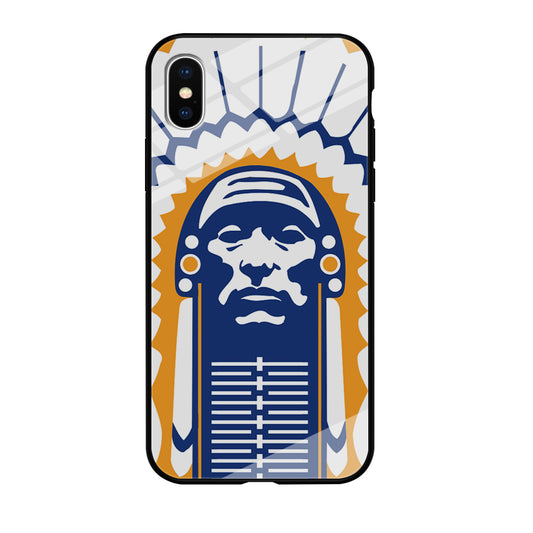 Chief Illiniwek Illinois iPhone Xs Case