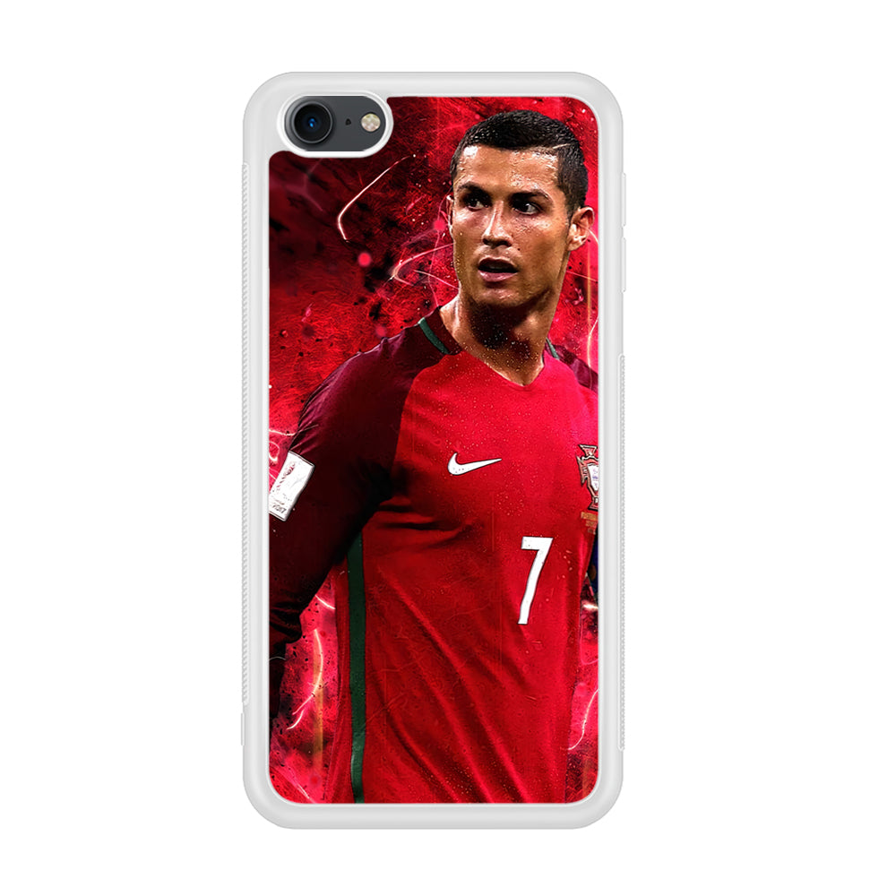 Cristiano Ronaldo Red Aesthetic iPod Touch 6 Case