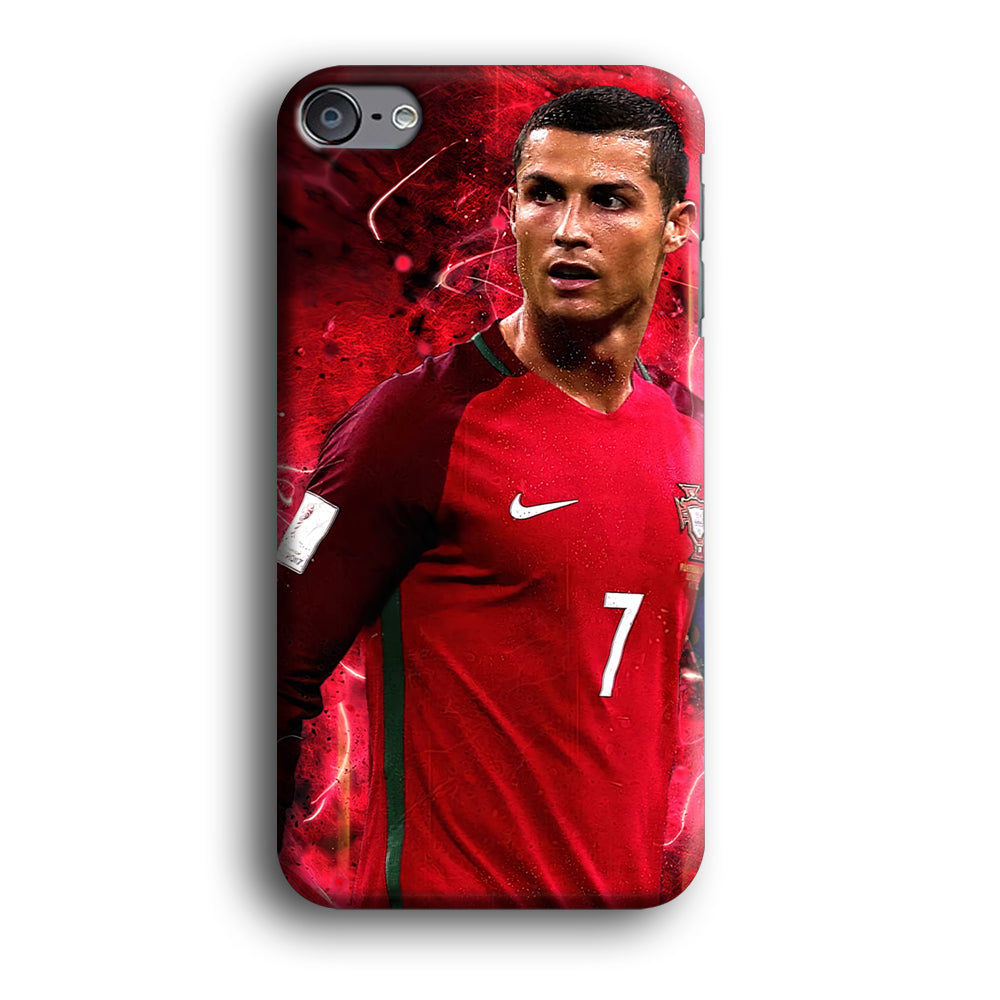 Cristiano Ronaldo Red Aesthetic iPod Touch 6 Case