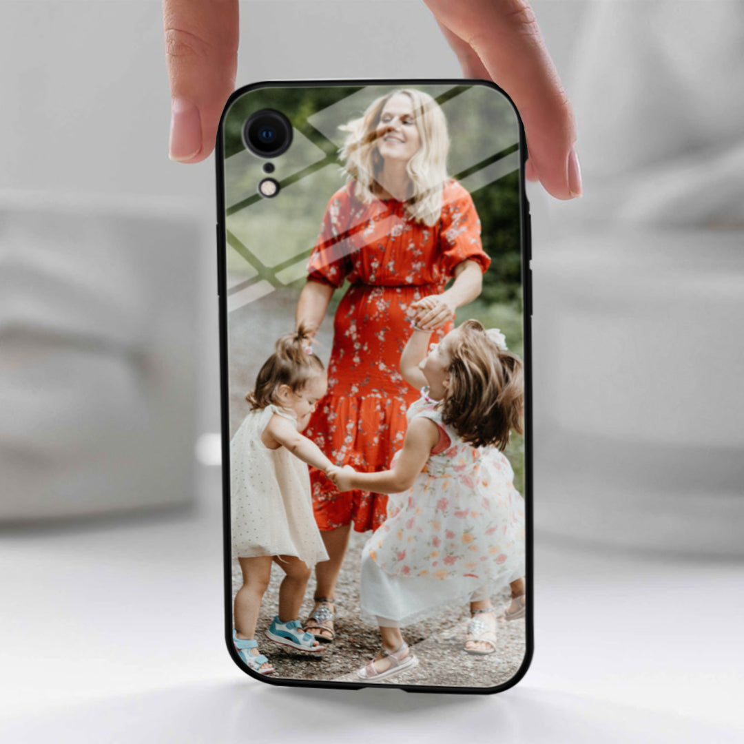 TEMPERED GLASS CASE - Personalized Custom Photo iPhone Case