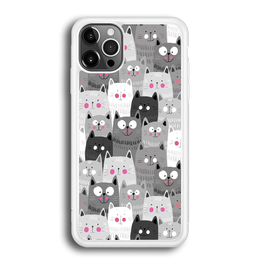 Cute Cat 001 iPhone 12 Pro Max Case