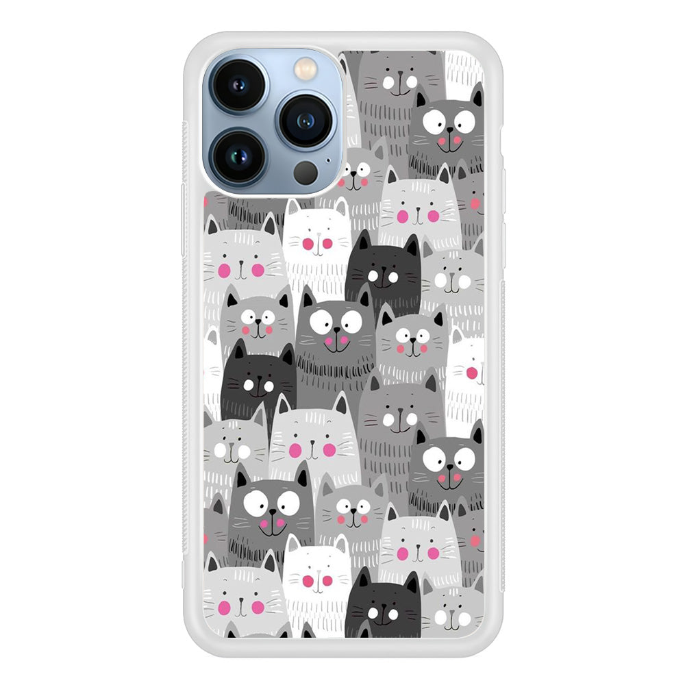 Cute Cat 001 iPhone 13 Pro Case