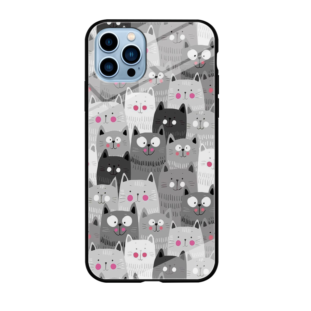 Cute Cat 001 iPhone 12 Pro Case