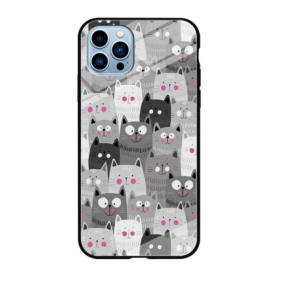 Cute Cat 001 iPhone 12 Pro Max Case