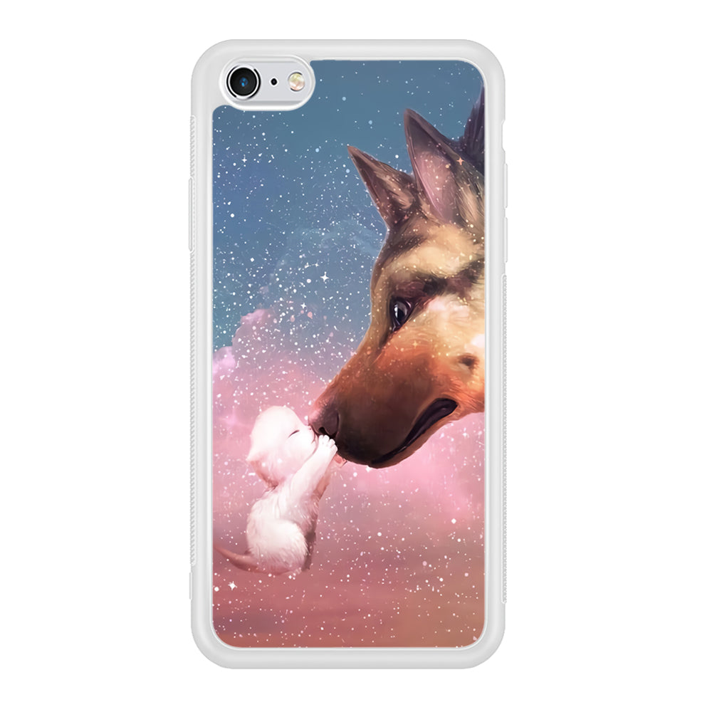 Cute Cat Kiss Dog iPhone 6 | 6s Case