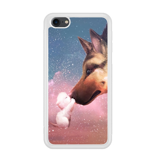 Cute Cat Kiss Dog iPod Touch 6 Case