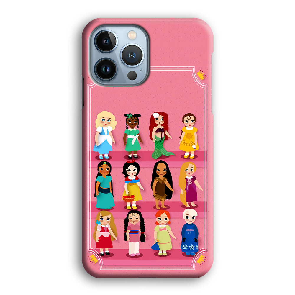 Cute Disney Princess iPhone 14 Pro Case