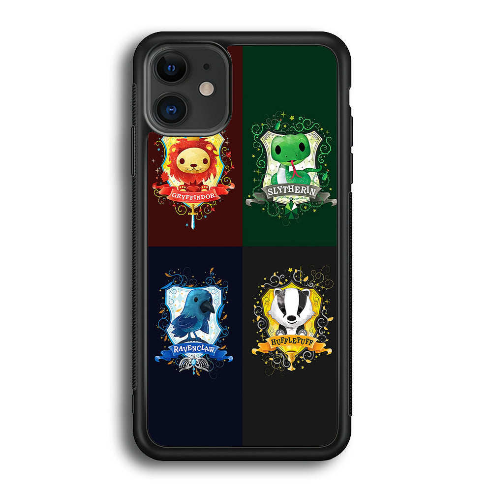 Cute Harry Potter Art iPhone 12 Case