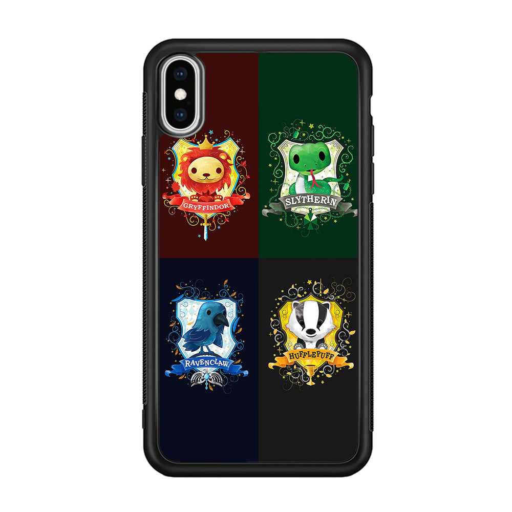 Cute Harry Potter Art iPhone Xs Case