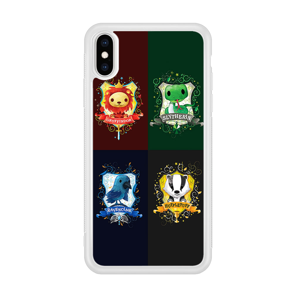 Cute Harry Potter Art iPhone Xs Case