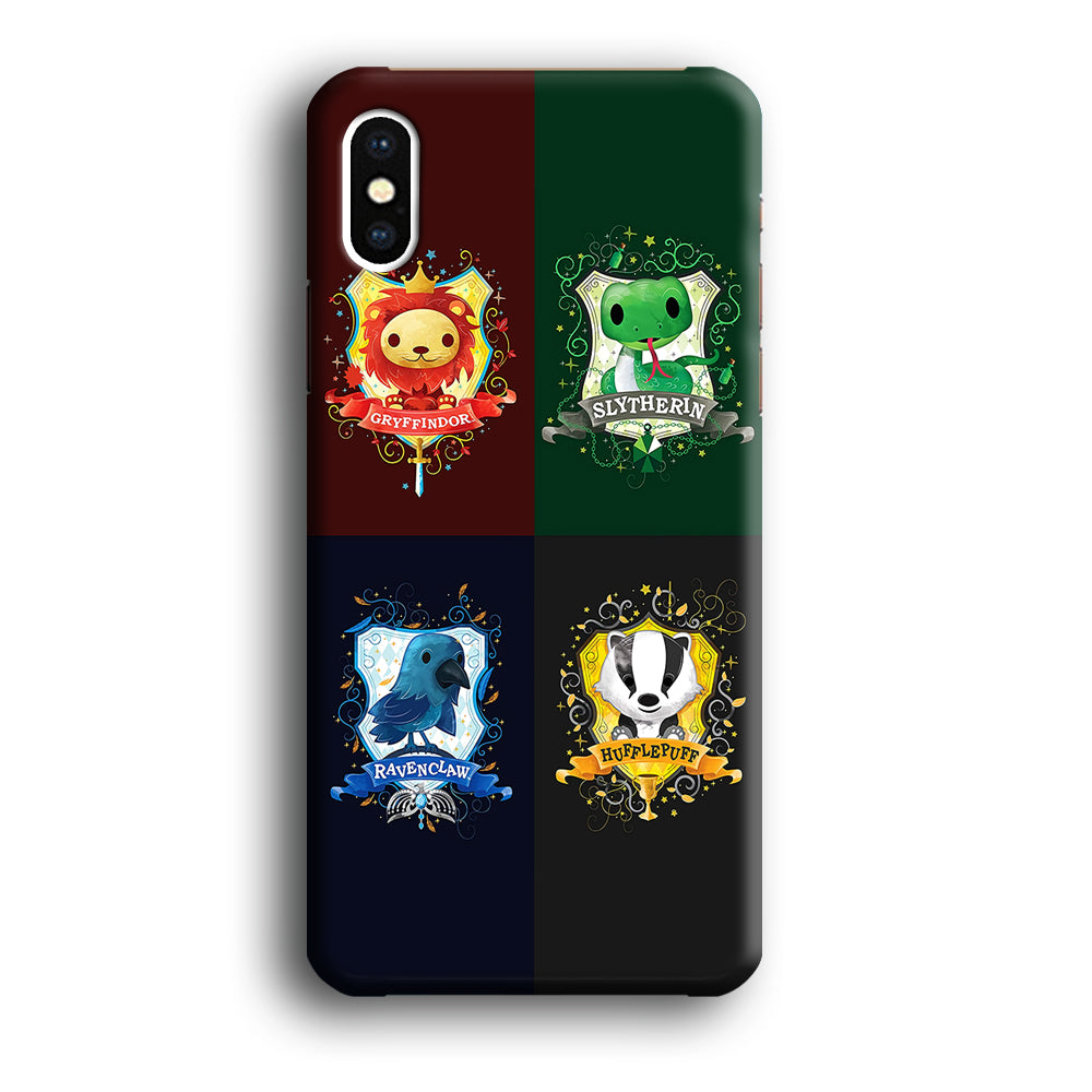 Cute Harry Potter Art iPhone Xs Case